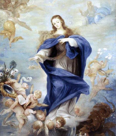 Juan Antonio Escalante Immaculate Conception oil painting image